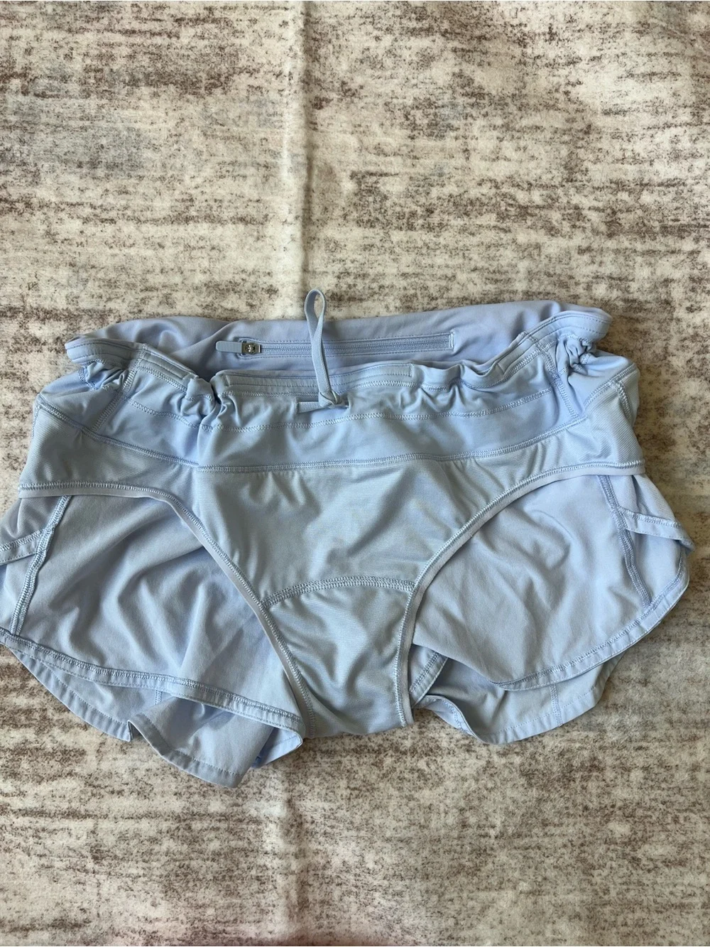 lululemon athletica Pale Blue Women's Athletic Shorts